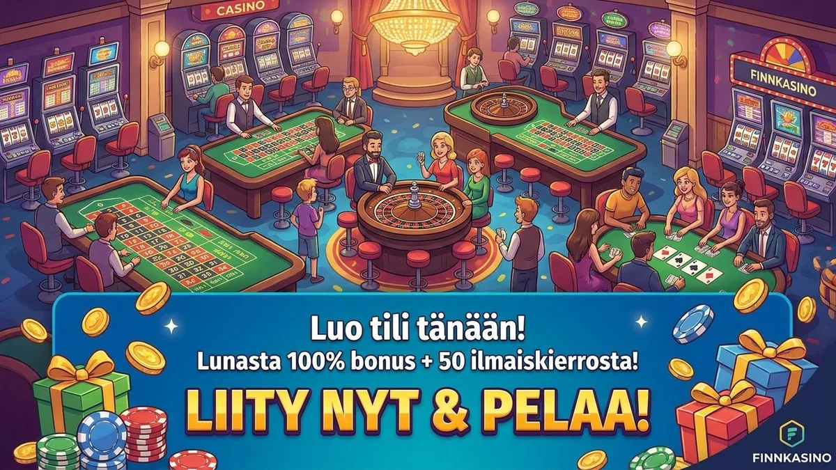 Rekisteröidy bonuksen kanssa